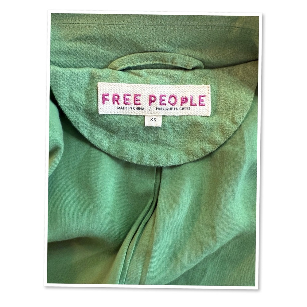 Free People Sage Olivia Linen Blazer - Picture 11 of 13